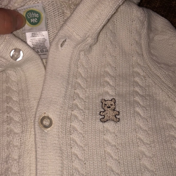 Little Me Sweater One Piece 🐻 (9 Months) - Picture 2 of 9